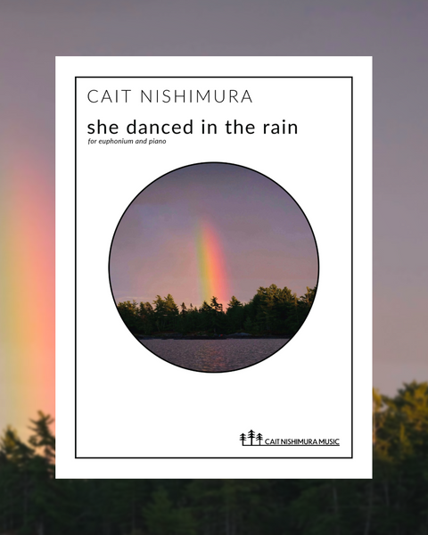 she danced in the rain